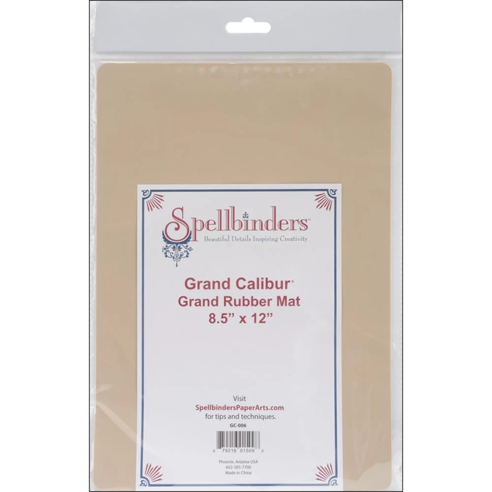 Spellbinders Grand Calibur Rubber Mat 8.5"X12" 3 Spellbinders Grand Calibur Rubber Mat 8.5"X12"