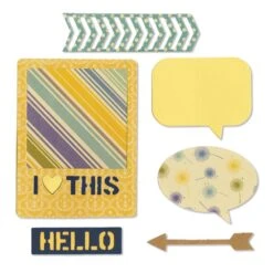 Thinlits - I (Heart) This