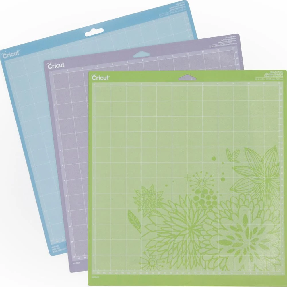 Cricut Adhesive Back Cutting Mats 12"X12" 3/Pkg 3 Cricut Adhesive Back Cutting Mats 12"X12" 3/Pkg