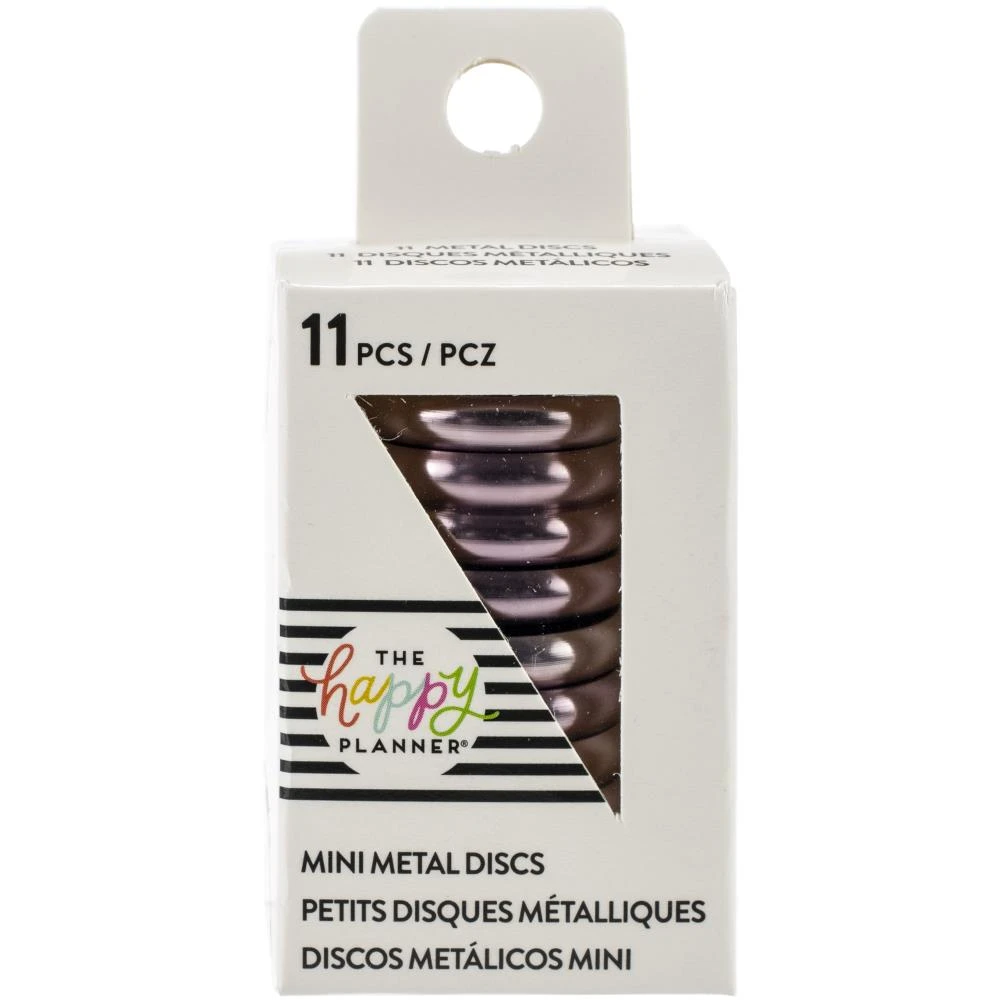 Happy Planner Mini Metal Expander Discs - Lavender 3 Happy Planner Mini Metal Expander Discs - Lavender