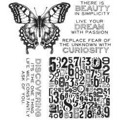 Tim Holtz Cling Stamps - Perspective