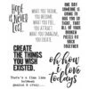 Tim Holtz Cling Stamps - Ponderings -Bürobedarf Geschäft 0001847255