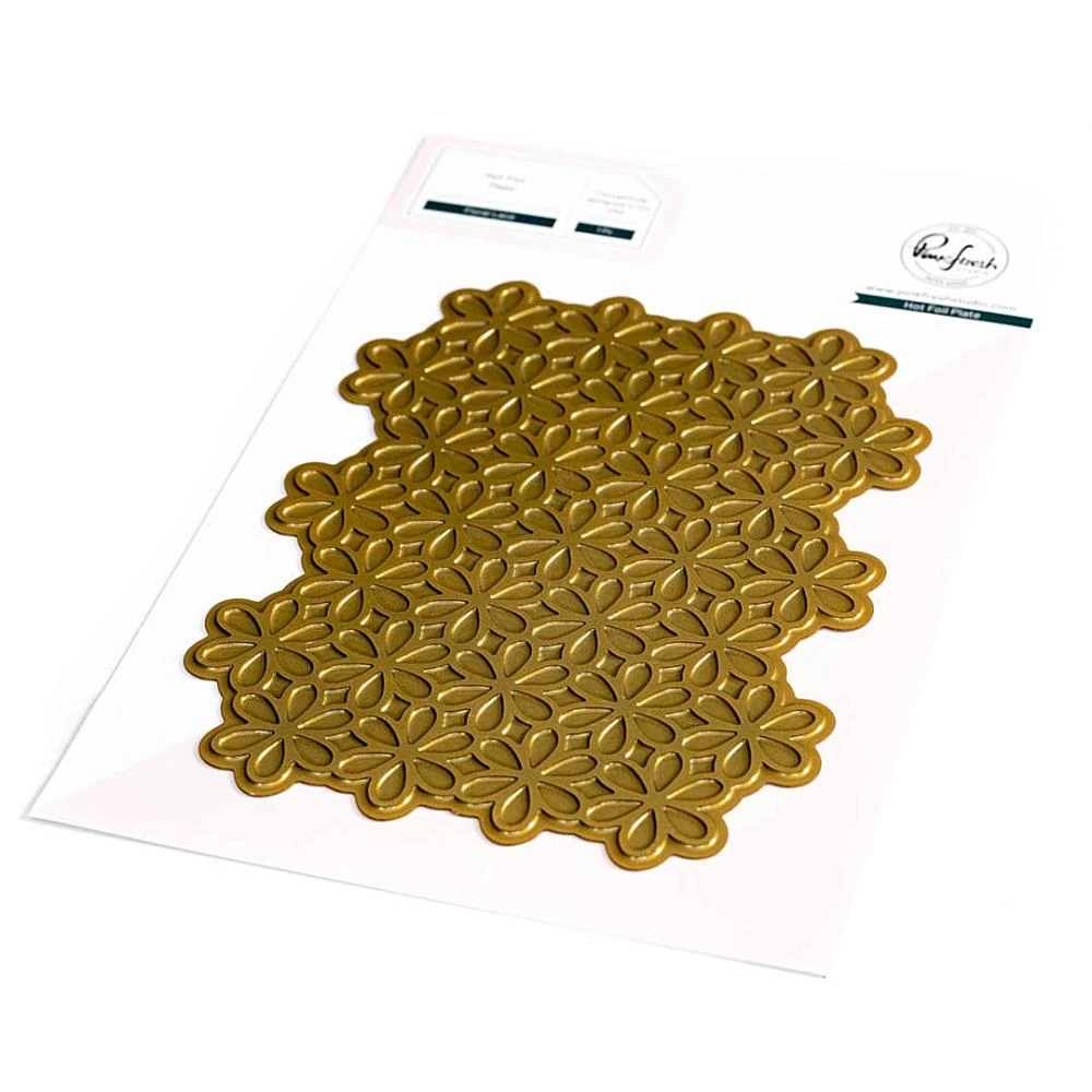 Pinkfresh Studio Hot Foil Plate - Floral Lace 3 Pinkfresh Studio Hot Foil Plate - Floral Lace