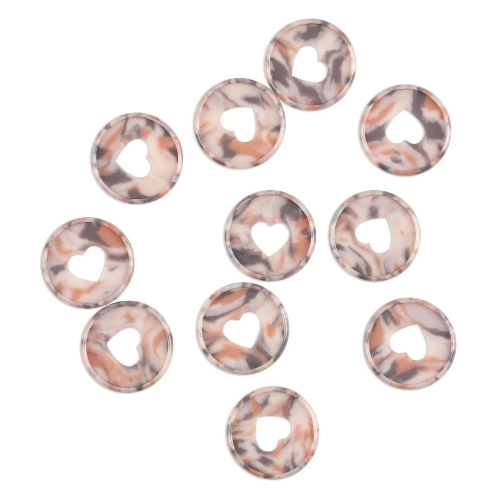 Happy Planner Expander Plastic Shell Disc - Glossy Tortoise 3 Happy Planner Expander Plastic Shell Disc - Glossy Tortoise