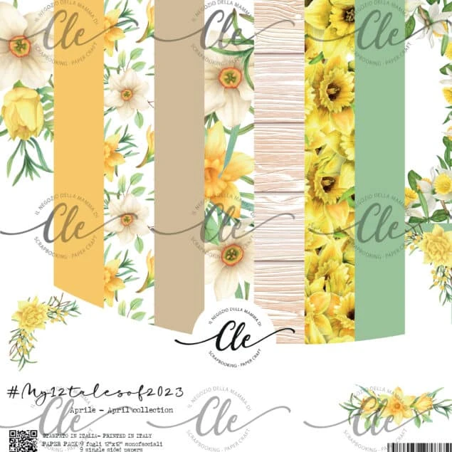 Cle - PAPER PACK- 12X12 – MY 12 TALES OF 2023 – APRIL COLLECTION 3 Cle - PAPER PACK- 12X12 – MY 12 TALES OF 2023 – APRIL COLLECTION