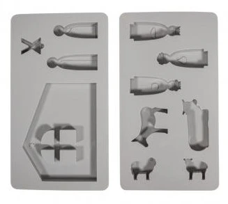 Rayher - Silikon Gießform Krippe 4 Rayher - Silikon Gießform Krippe – Bild 2