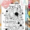 AALL And Create - Stamp Set A6 Lined Hexagons -Bürobedarf Geschäft aall and create stamp set a6 lined hexagons aall t