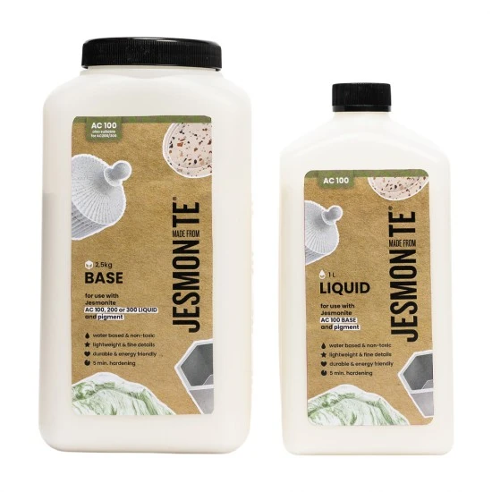 Jesmonite AC100 SET 1L Liquid & 2,5Kg Base 3 Jesmonite AC100 SET 1L Liquid & 2,5Kg Base