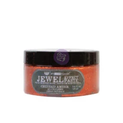 Finnabair Art Extravagance Crushed Amber Jewel Texture Paste