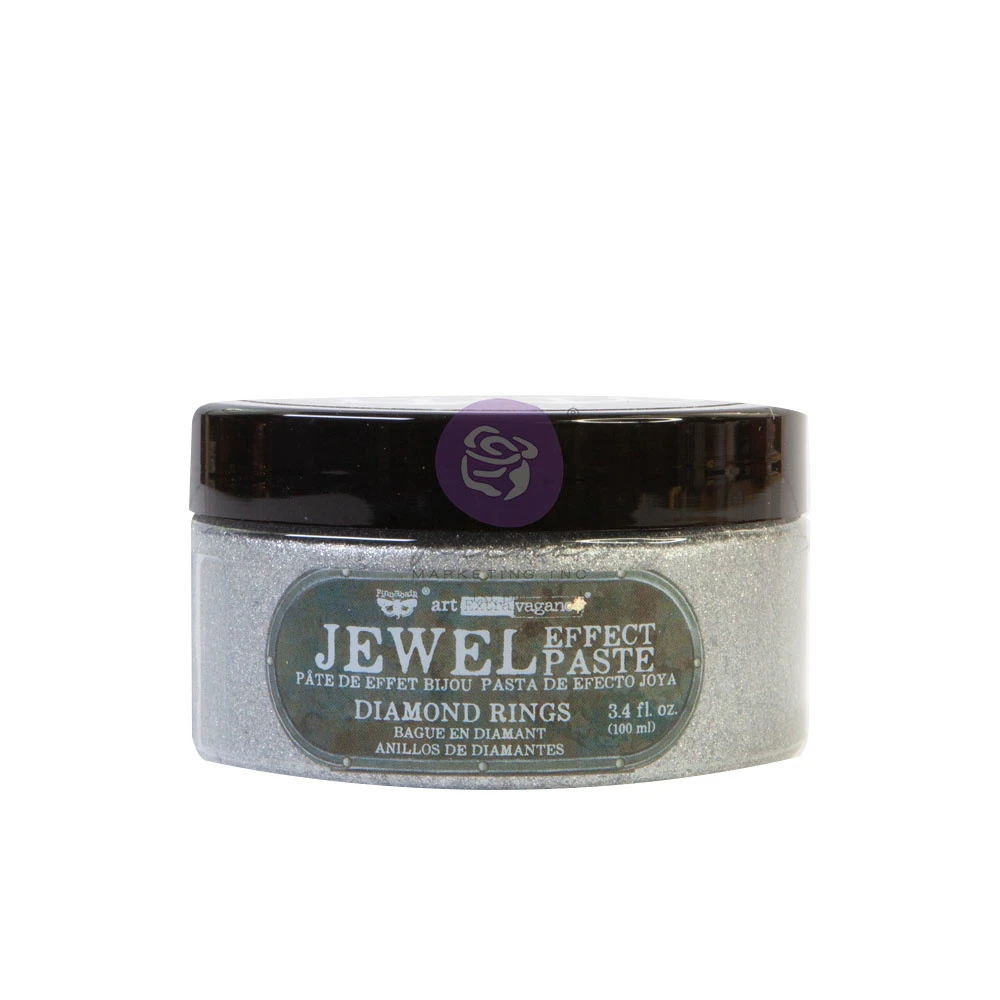 Finnabair Art Extravagance Diamond Rings Jewel Texture Paste 3 Finnabair Art Extravagance Diamond Rings Jewel Texture Paste