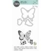 Sizzix • Framelits Die Set 3Stück Met 3Stück Stamps Butterfly Birthday -Bürobedarf Geschäft fit72