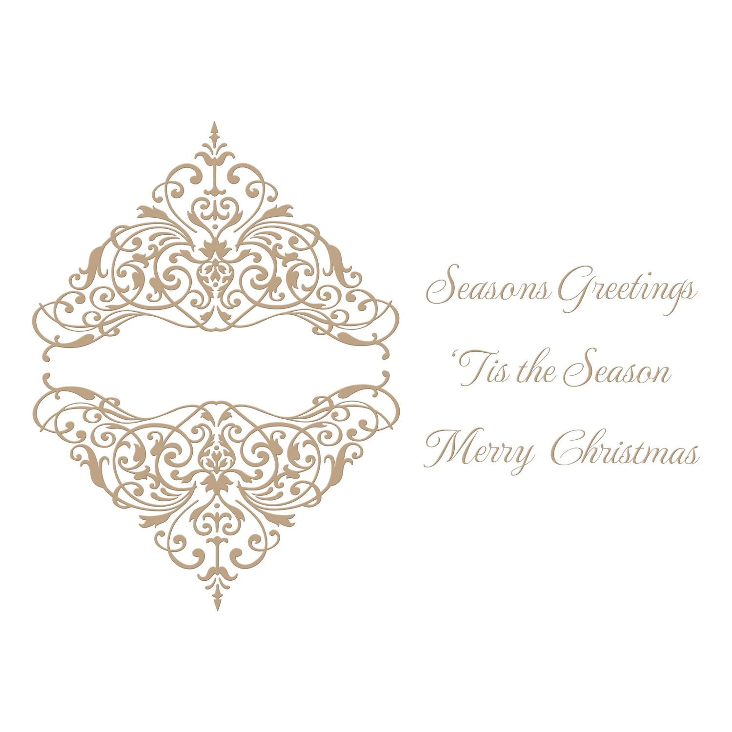 Spellbinders Glimmer Hot Foil Plate Christmas Damask Jubilee 4 Spellbinders Glimmer Hot Foil Plate Christmas Damask Jubilee – Bild 2