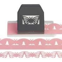 EK Paper Shapers® Punch 2 In 1 Edger Stripe Butterfly