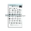 Masterpiece Memory Planner - Stampset - 6x8 Double Alphabet MP202085 Match With Die Set Weekly Tickets -Bürobedarf Geschäft masterpiece memory planner stampset 6x8 double alphabet mp202 328311 de g
