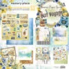 Memory Place - Kawaii Paper Goods Bon Voyage 12x12 Inch Paper Pack -Bürobedarf Geschäft memory place kawaii paper goods bon voyage 12x12 i