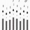 My Favorite Things - Happy Birthday Candles Clear Stamps -Bürobedarf Geschäft my favorite things happy birthday candles clear st