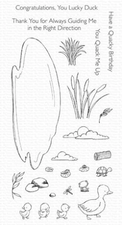 My Favorite Things - Pond Pals Clear Stamps