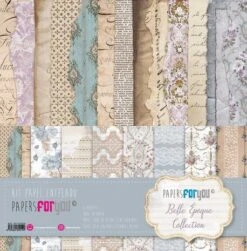 Papers For You - Belle Époque Binding Linen Collection Kit (8pcs)