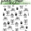 Picket Fence Studios Presents For All Seasons 4x4 Inch Clear Stamps