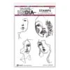 Ranger Dina Wakley MEdia Stamps Half Faces 1 Ranger Dina Wakley MEdia Stamps Half Faces -Bürobedarf Geschäft ranger dina wakley media stamps half faces mdr81258 dina wakley 327205 de g
