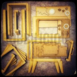 Hobbilicious - Retro Mini Television Kit