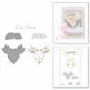 Spellbinders Deer Friend Glimmer Hot Foil Plate & Die Set From Sweet Cardlets II Collection By Becca Feeken -Bürobedarf Geschäft screenshot2022 11 10133100
