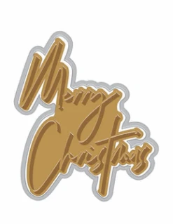 Hero Arts - Merry Christmas Foil & Cut