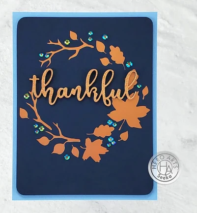 Hero Arts - Leafy Branches Hot Foil Plate 4 Hero Arts - Leafy Branches Hot Foil Plate – Bild 2