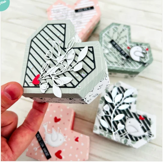 MODASCRAP FUSTELLA - HEART BOX 4 MODASCRAP FUSTELLA - HEART BOX – Bild 2