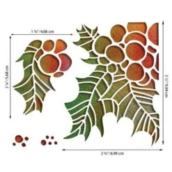 Sizzix Thinlits Die Set - Holly Pieces 4PK Tim Holtz