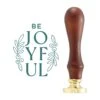 Spellbinders - Be Joyful Wax Seal Stamp -Bürobedarf Geschäft spellbinders be joyful wax seal stamp ws 090