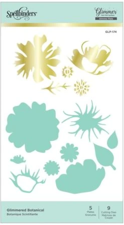 Spellbinders Glimmered Botanical Hot Foil Plates