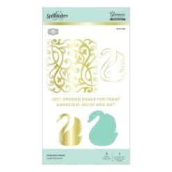 Spellbinders Filigree Crescent Band Glimmer Hot Foil Plate