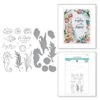 Spellbinders - Seahorse Garden Stamp & Die Set -Bürobedarf Geschäft spellbinders seahorse garden stamp die set sds 182