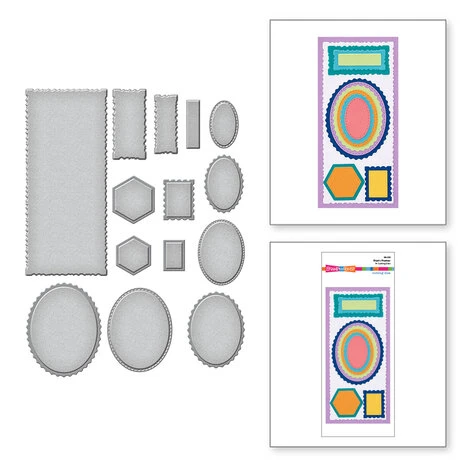 Spellbinders - Fran's Frames Cutting Dies 3 Spellbinders - Fran's Frames Cutting Dies