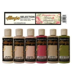 Stamperia - Kit 6 Rose Parfum Allegro Paint Kit