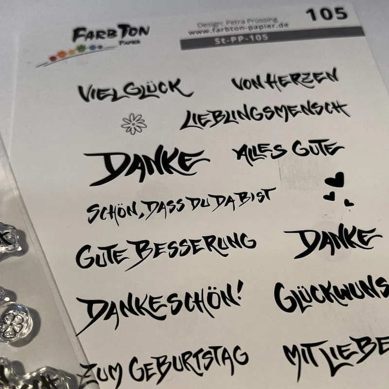 FarbTon - Stempel-Set 105 4 FarbTon - Stempel-Set 105 – Bild 2